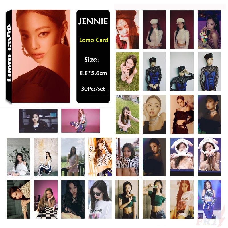 ❤ Album &lt; SQUARE UP &gt; Một &lt; As If It 'S Your Last &gt; Lomo Card ❤ Set 30 Tấm Album Ảnh HD In Họa Tiết Dùng Làm Quà Tặng Cho Fan Hâm Mộ