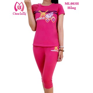 [01] Combo 3 bộ Tay Ngắn Quần Lửng 135k