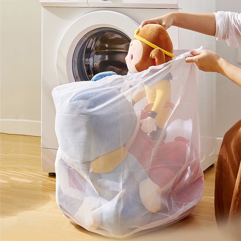 Túi Lưới Giặt Đồ Lót 4 Kích Thước Tùy Chọn Có Thể Gấp Gọn Dùng Để Đựng Đồ Lót/Vớ Tiện Lợi