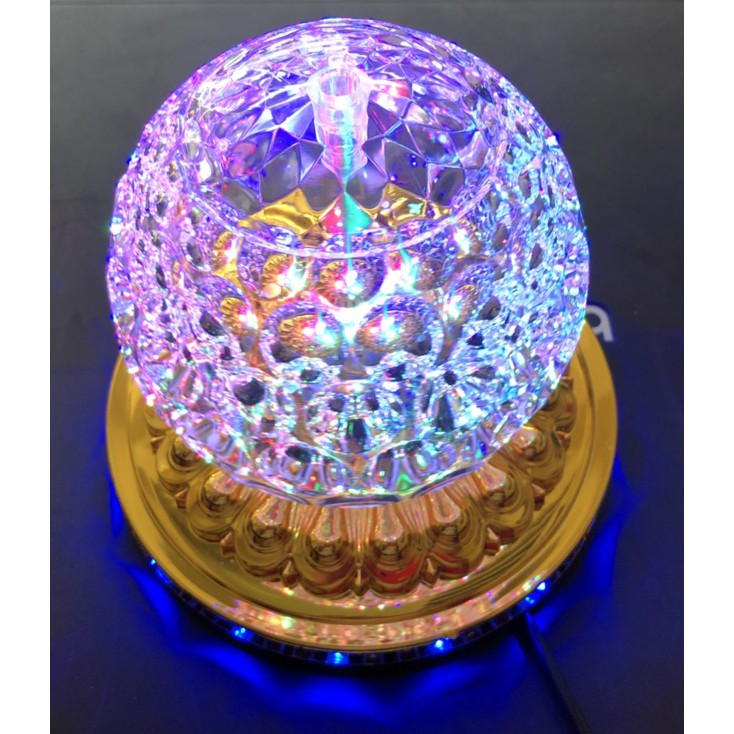 ĐÈN LED XOAY BÔNG SEN 360 ĐỘ