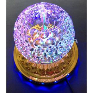 Đèn led xoay bông sen 360 độ