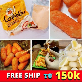 Comno bánh gạo nhân phô mai ( 500g bánh gạo phô mai, 100g bột phô mai)
