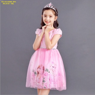Đầm Elsa bé gái hàng nhập cao cấp