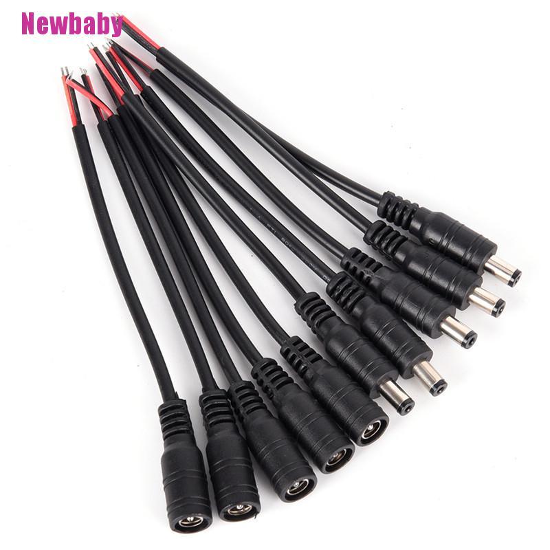 Set 5 CặP ĐầU CắM ĐầU CắM Sang Lỗ CắM 5.5x2.1mm Chuyên DụNg