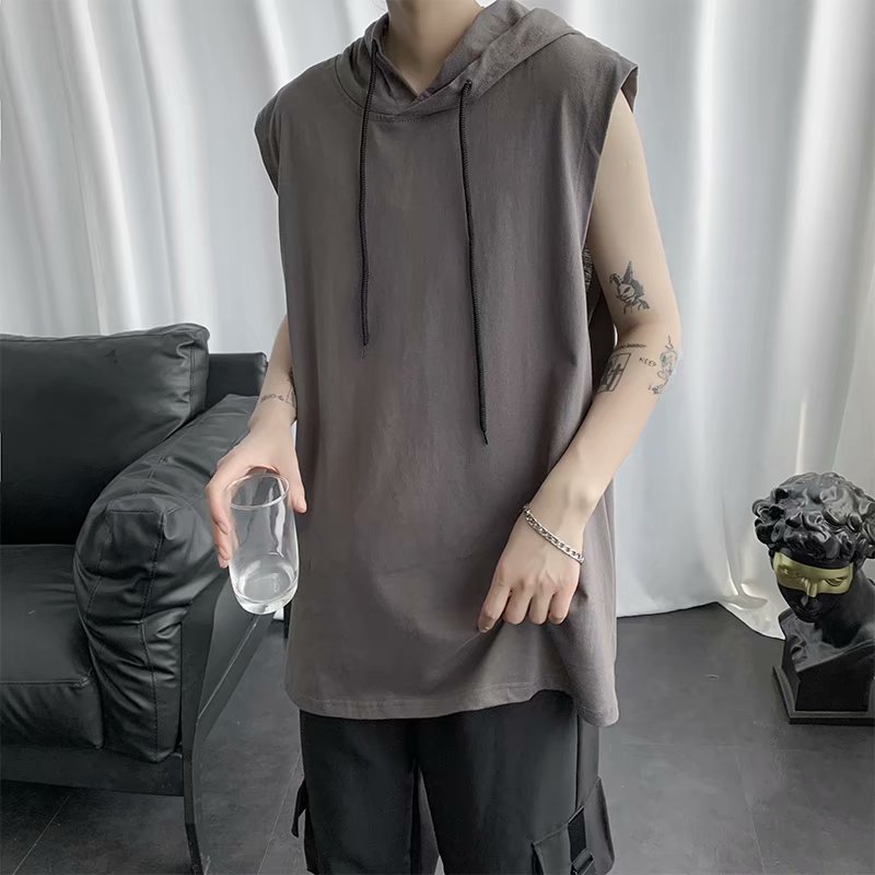 Áo thun sát nách phong cách Hàn Quốc trẻ trung cho nam | BigBuy360 - bigbuy360.vn