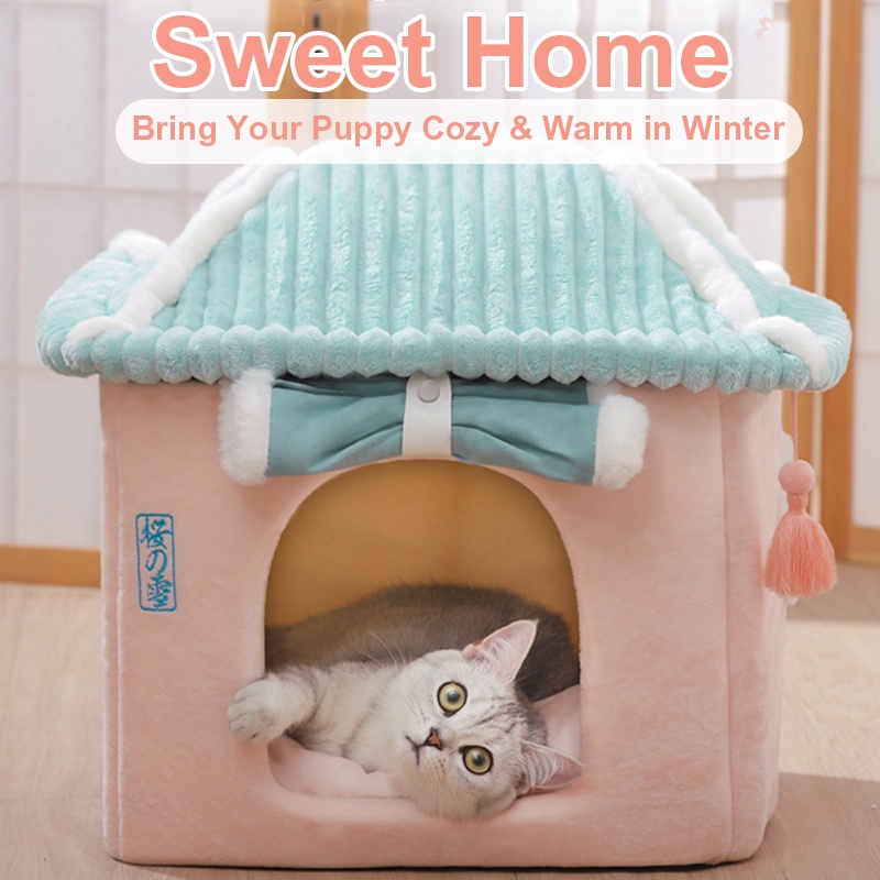 giường cho mèo /chuồng chó/chuồng quây chó mèo /Giường Ngủ Mềm Mại Thoáng Khí Giữ Ấm Bốn Mùa Cho Mèo Cưngđệm ngủ cho mèo/đệm ngủ thú cưng