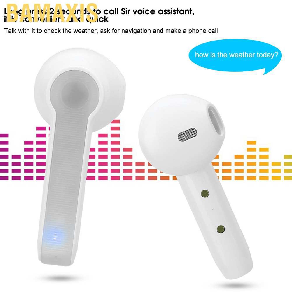 Tai Nghe Nhét Tai Bamaxis L32 Tws Kết Nối Bluetooth 5.0 Cho Android / Ios / Windows