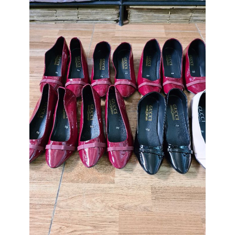 Giày búp bê gót 3 phân (5 mẫu)