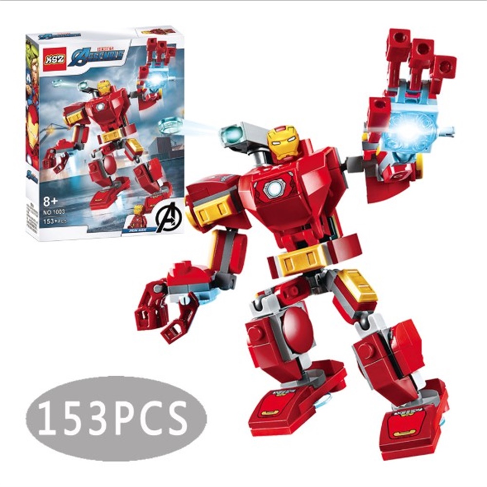 Bộ Lắp Ghép Lego Nhân Vật Iron Man Mech Trong Phim Avenger 76140