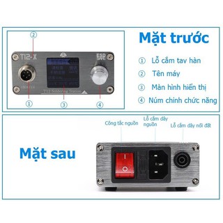 Máy hàn OSS T12-X mới 72W