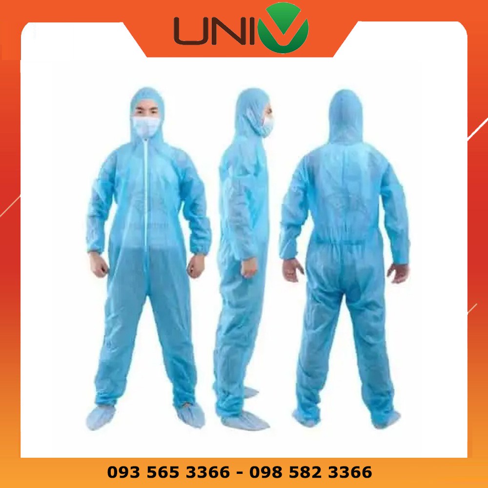 Bộ đồ 4 món bảo hộ phòng dịch, quần áo phòng chống dịch . Màu XANH hoặc TRẮNG