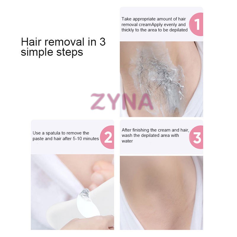 Kem Tẩy Lông Vĩnh Viễn Không Đau Cho Vùng Da Dưới Cánh Tay/Chân