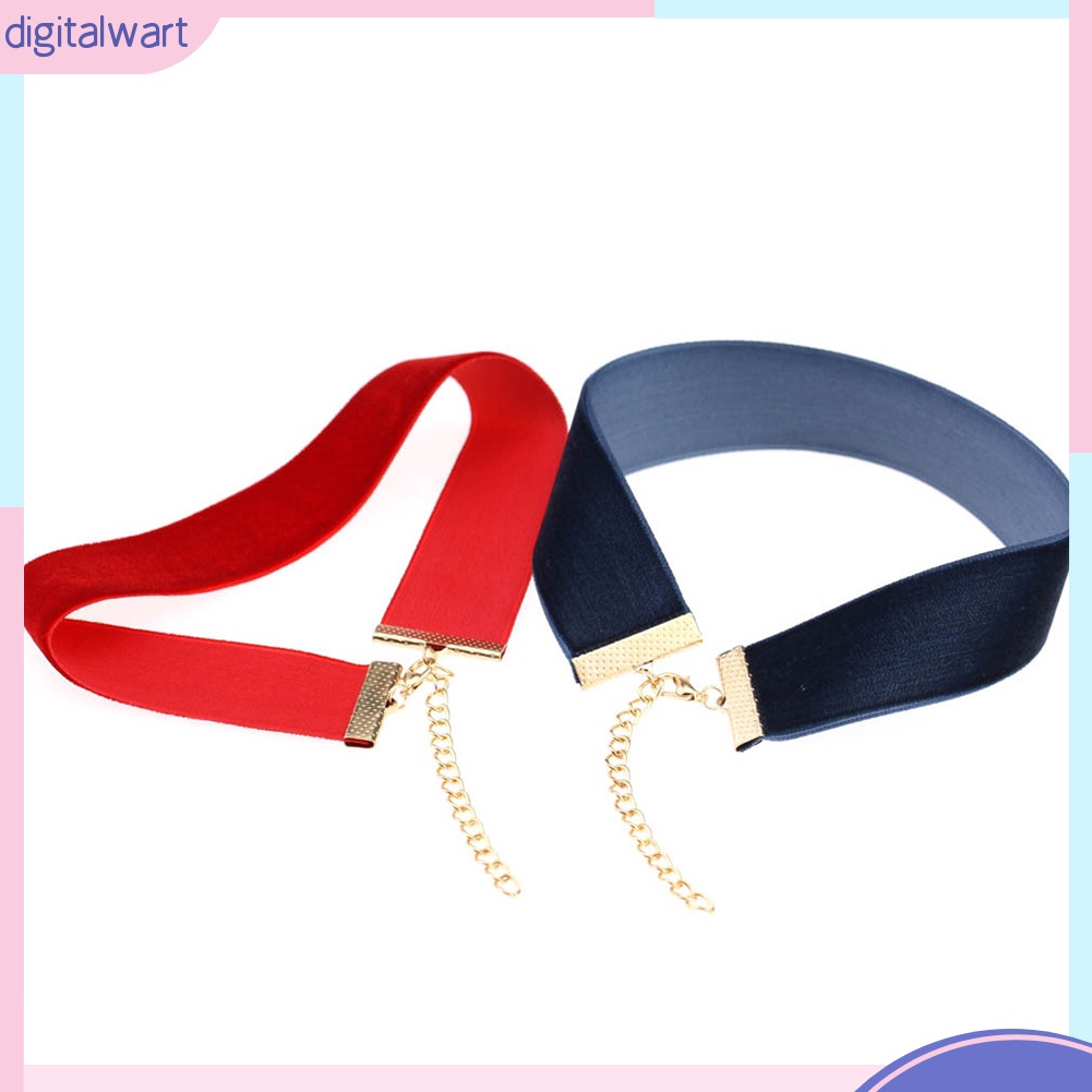 Vòng Cổ Choker Dây Nhung Mềm Thời Trang Nữ Tính