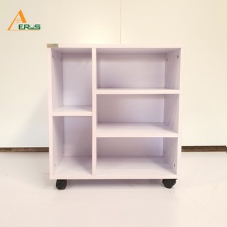 [Mã LIFEBKA5 giảm 10% tối đa 1 Triệu đơn 500k] Kệ sách, tủ đựng sách gỗ di động nhỏ gọn và hiện đại (KS-50)