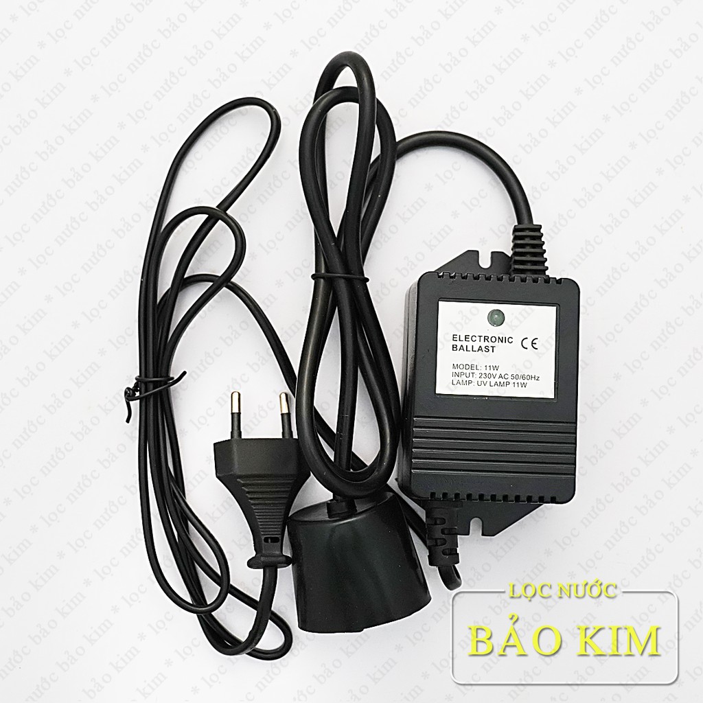 Adaptor 11W  biến áp chuyển nguồn đèn cực tím UV 11W - 4 chấu