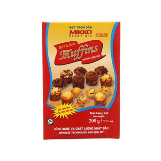 Bột bánh muffins Mikko hộp 200g