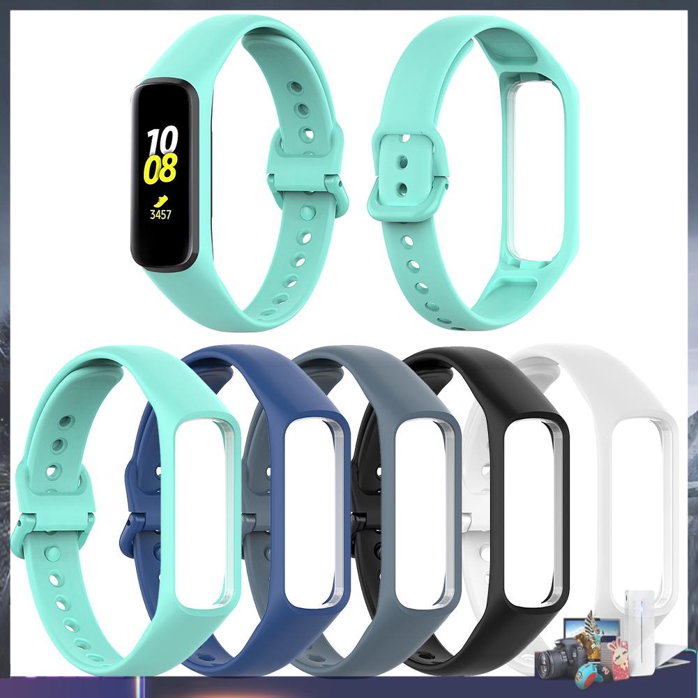 Dây đeo silicone + vỏ bảo vệ cho đồng hồ thông minh Samsung Galaxy Fit-E SM-R375