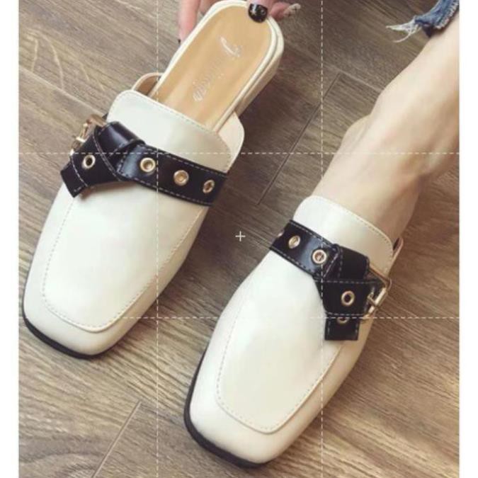 HOT RẺ Xả Sale |  Săn sales | [GIAY88]Giày Mũi Nhọn A266 Đế Vuông| Mũi Vuông | Đế 3cm 2020 . ⁿ rẻ vô địch !