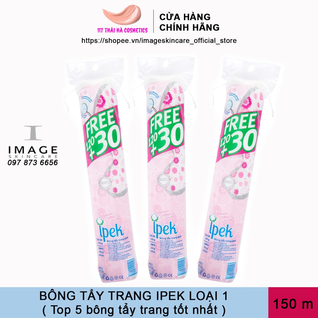 [Chính hãng] [Mẫu mới] Bông tẩy trang Ipek Thổ Nhĩ Kỳ 150 miếng