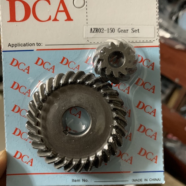Bánh răng máy rãnh cắt tường DCA AZR02-150