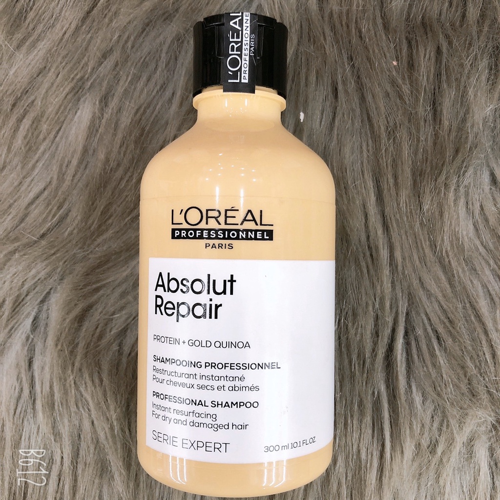 Bộ gội xả chăm sóc tóc hư tổn LOreal Absolut Repair