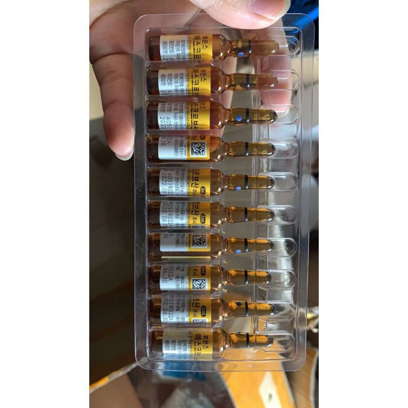 Vỉ 10 Ống Vitamin C Houns Pha Cấy Tảo Hàng Chuẩn Hàn