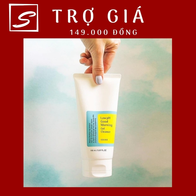 Sữa Rửa Mặt Cosrx Low pH Good Morning Gel Cleanser.