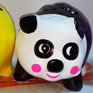 Heo Đất 3D Gấu Trúc (hình thật) Size L,Size XL