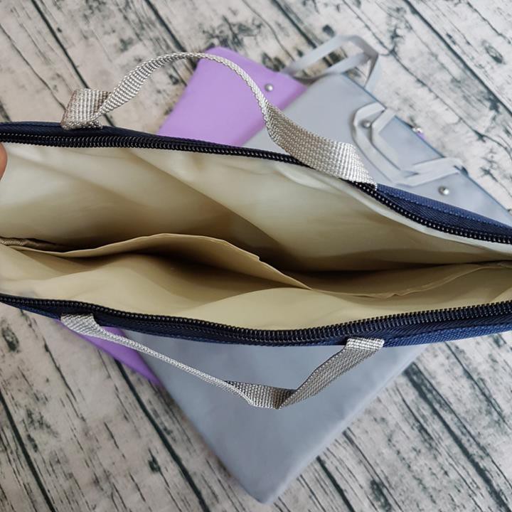 HCM - Túi vải 38cm đựng macbook laptop tài liệu sách vở có xốp đệm chốn | BigBuy360 - bigbuy360.vn