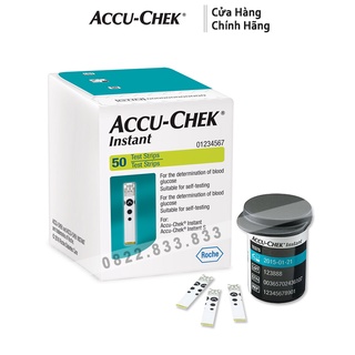 Que thử đường huyết accu-chek instant 25 que, 50 que