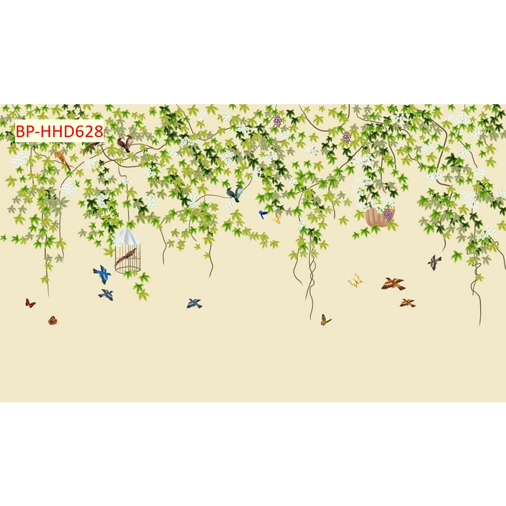 Tranh 3D Dán Tường INDOCHINE Phòng Khách, Phòng Ngủ độc đáo, mẫu mới nhất