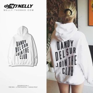 Áo nỉ nelly trắng