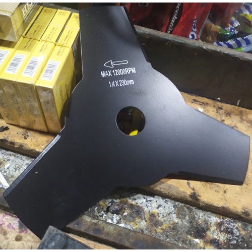 LƯỠI CẮT BỤI RẬM 230MM/9"  TOTAL TGTBCB91, PHÙ HỢP MÁY CẮT CỎ DÙNG XĂNG TP445441
