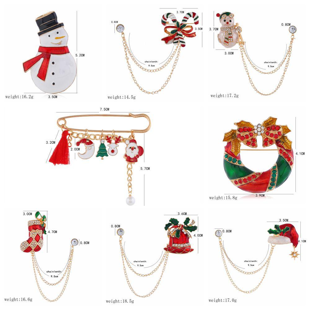 Ghim Cài Áo Hình Ông Già Noel Dễ Thương