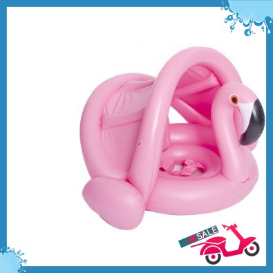 🆕 Phao bơi có mái che cho bé(Pink)