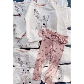 Bộ nỉ primark thỏ