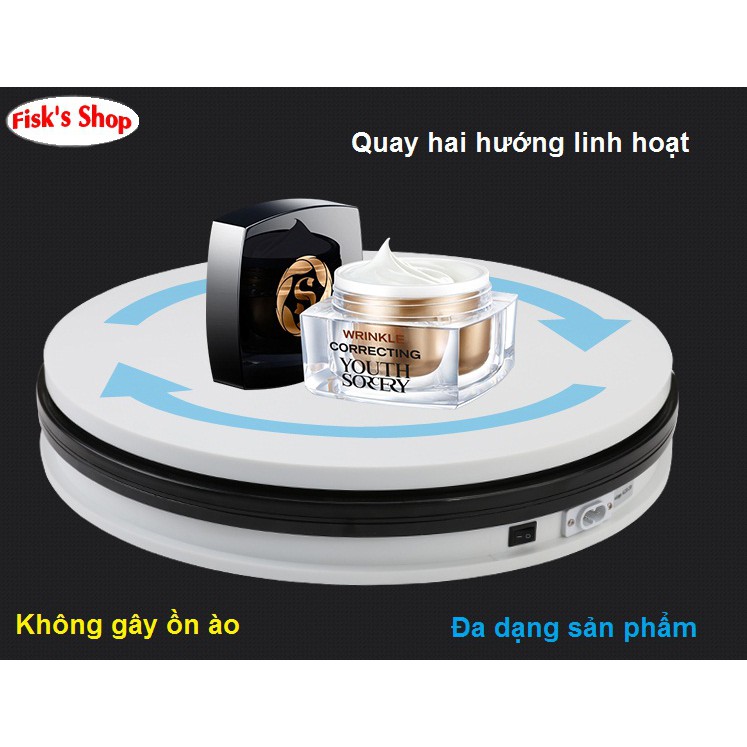 Bàn xoay quay video sản phẩm 360 độ