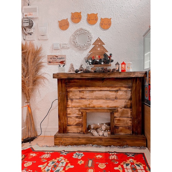 Lò sưởi trang trí Noel