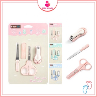 Bộ Bấm Móng Tay Cho Bé Sơ Sinh BEST BB 3 Chi Tiết Bấm, Kéo, Dũa