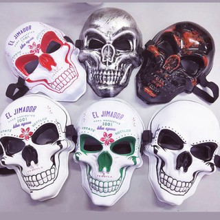 Mặt nạ đầu lâu trang trí BarberShop trang trí cửa tiệm hóa trang halloween, trung thu, lễ hội, sự kiện