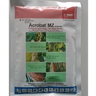 Thuốc trừ bệnh acrobat mz 90/600wp. khối lượng 100gr.