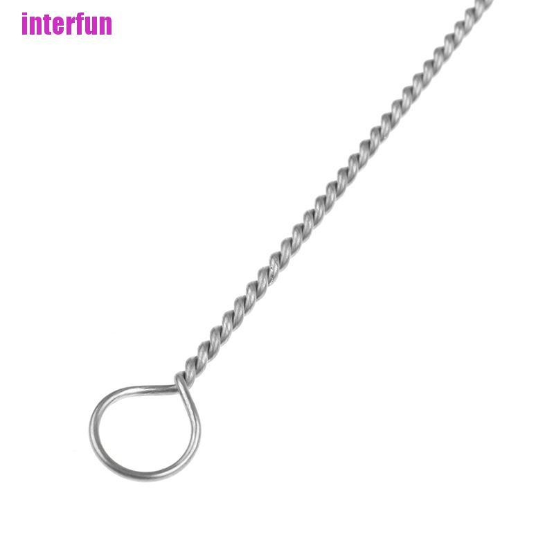 Bộ 4 Dụng Cụ Uống Nước Bằng Thép Không Gỉ Kèm 1 Dụng Cụ Vệ Sinh