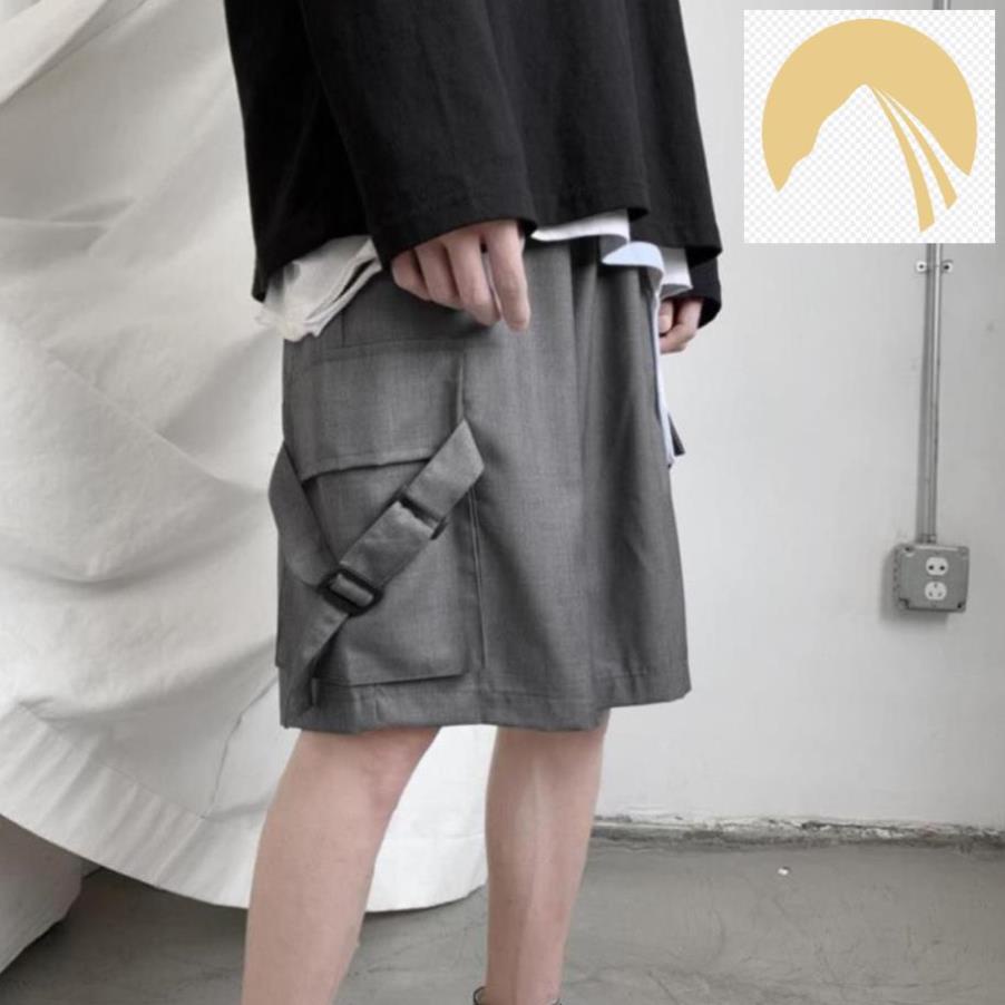 👘 Quần short ngố kaki túi hộp unisex Dây Túi nam nữ phong cách ulzzang hàn quốc FANANO QSh4 👘