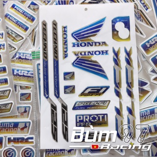 Vỉ tem logo nổi màu titan dán trang trí