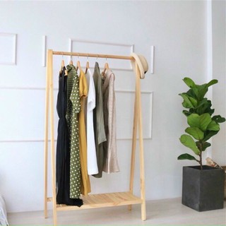 Giàn treo quần áo bằng gỗ, kệ phơi đồ đa năng chữ A 1 tầng tiện lợi gỗ MDF chống ẩm cao cấp