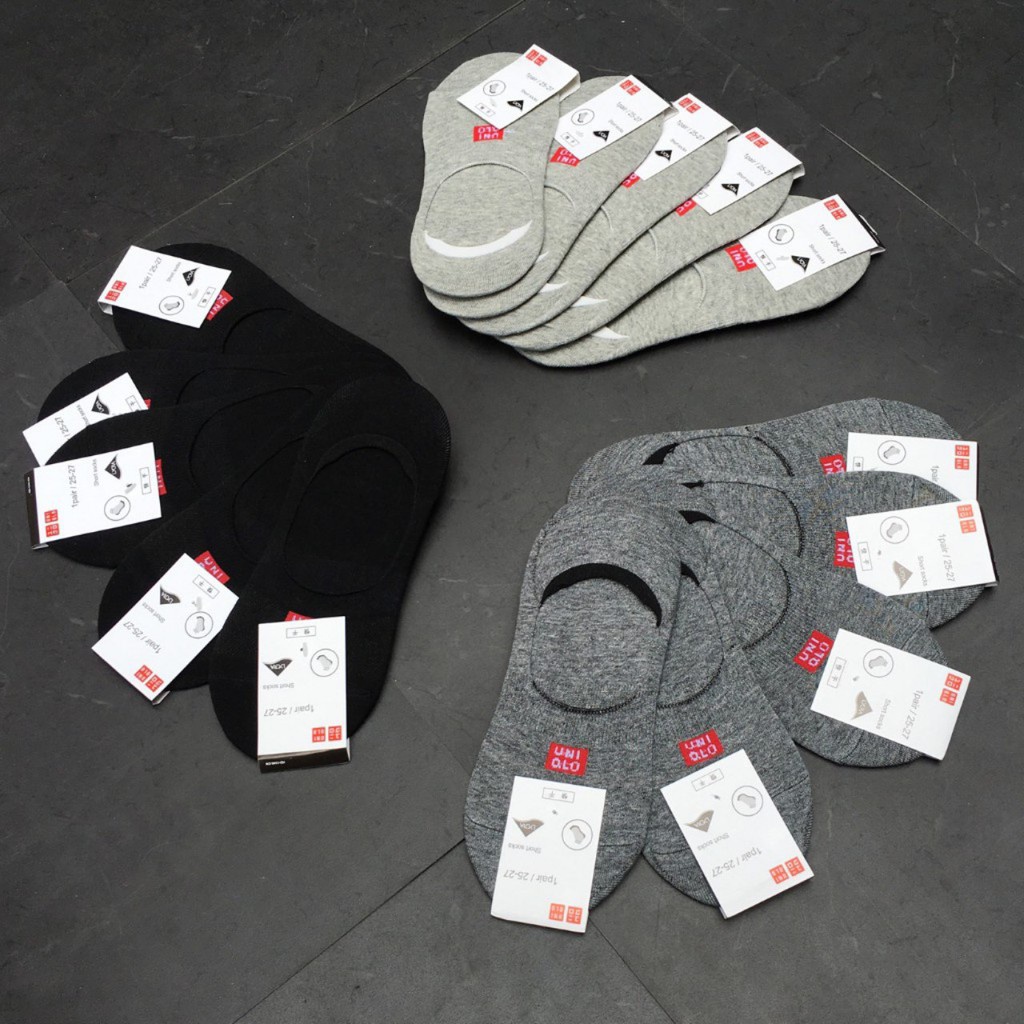 Tất  Hài UNI , Vớ Nam Nữ cotton Co Giãn Kháng Khuẩn