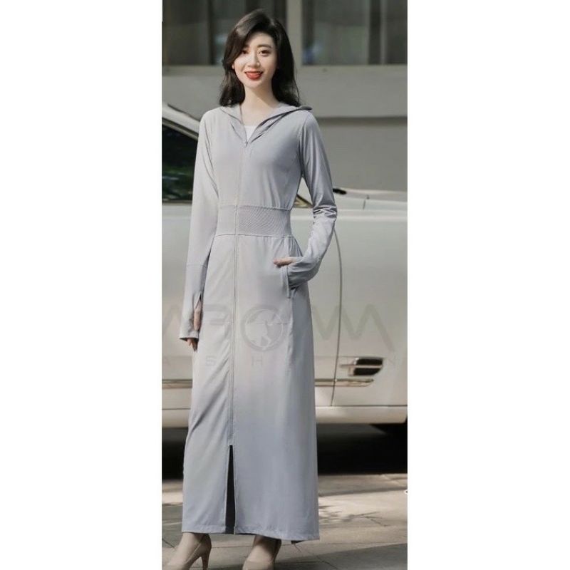 Áo choàng thông hơi nữ 2 lớp thoáng mát | BigBuy360 - bigbuy360.vn