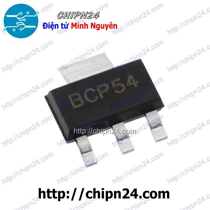 [4 CON] (KX) Transistor Dán BCP54 SOT-223 NPN 1.5A 45V (SMD Dán) (BCP 54)