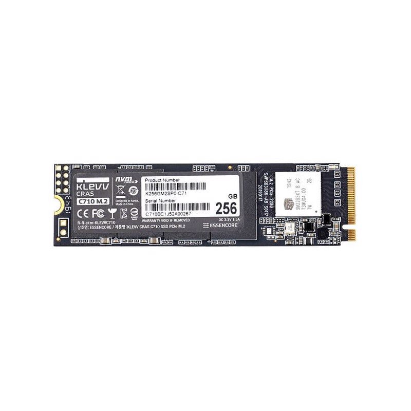 Ổ CỨNG SSD KLEVV CRAS C710 256GB – M2 2280 NVME PCIE Gen3X4 NEW