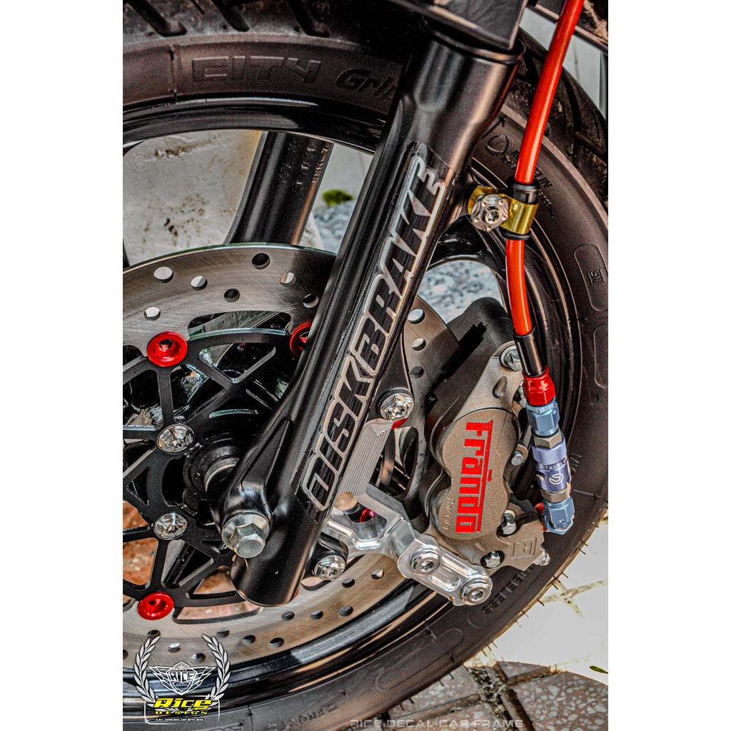 Tem Dán Phuộc Disk Brake - Rc Editon